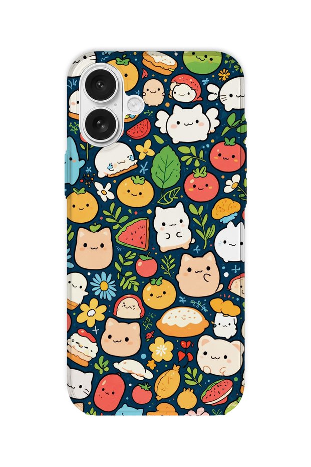 iPhone 16 Compatible Printed Transparent Phone Case | Collection: Kawaiimilk Dreamies