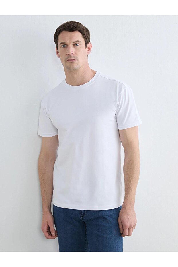 Regular Fit Basic T-Shirt (S6) - 1