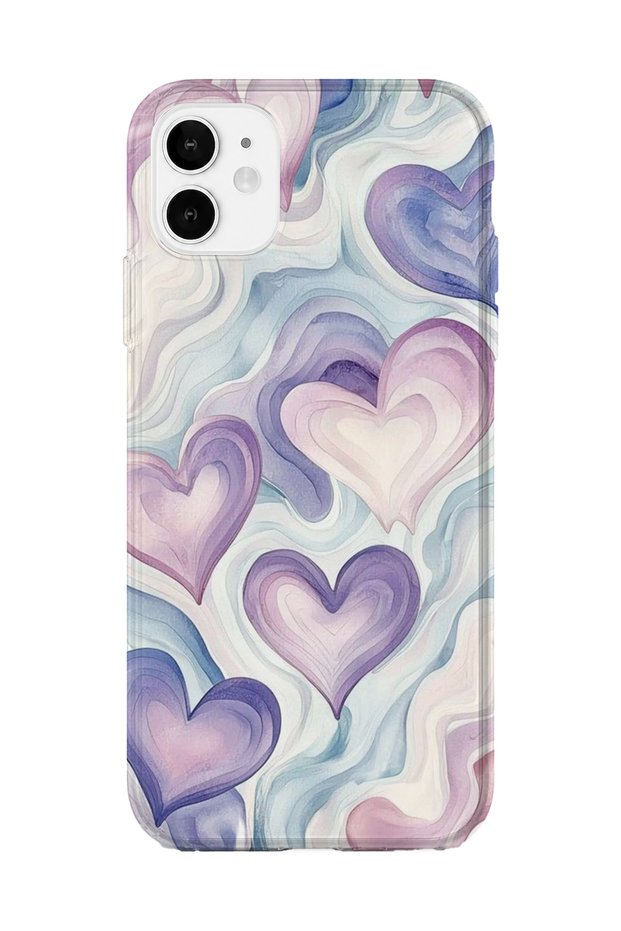 iPhone 11 Compatible Printed Transparent Phone Case | Collection: Pastelbloom Soft Series