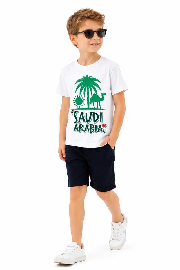 Saudi Desert Dreams Kids T-Shirt