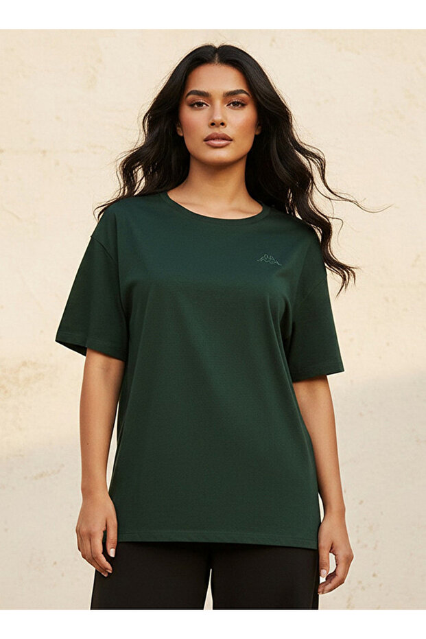Women Logo Embroidered T-shirt