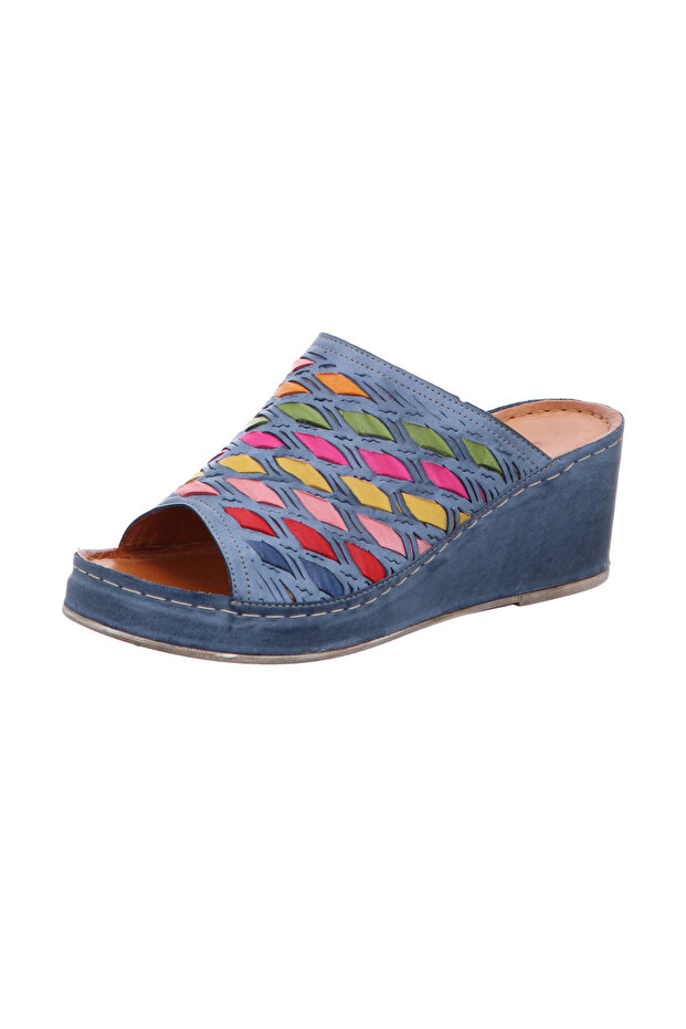 Genuine Leather Slippers Model Name: Avena