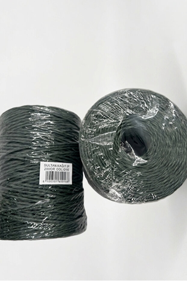 1 Piece Sultan Paper Thread 200 Gram Bag Hat Supla Basket Macrame Straw Weaving Thread Color:G16
