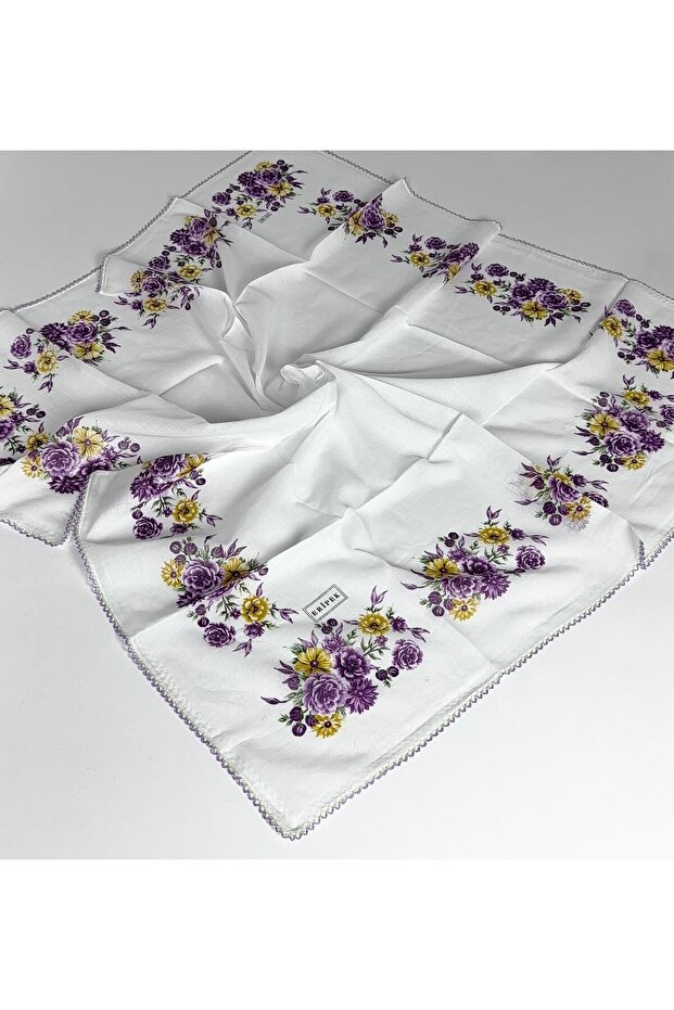Embroidered Cotton Writing 6593-30