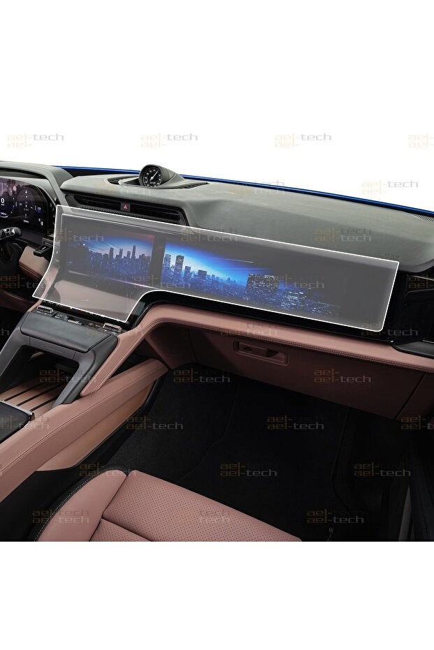Porsche Cayenne Electric Compatible Multimedia Nano Screen Protector 2026-2027