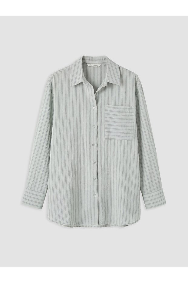 Trendlucky Striped Women's Shirt Tunic with a Difference