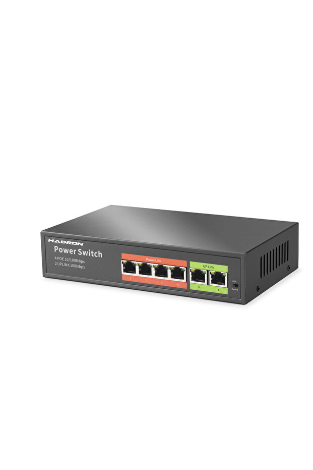 Aı Poe Switch 4 Port 2 Uplink 45W Hdx1440