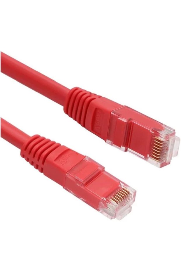 Ods 0.5Meter Cat6 Utp Lszh Pure Copper Red Patch Cable (Pack of 5)