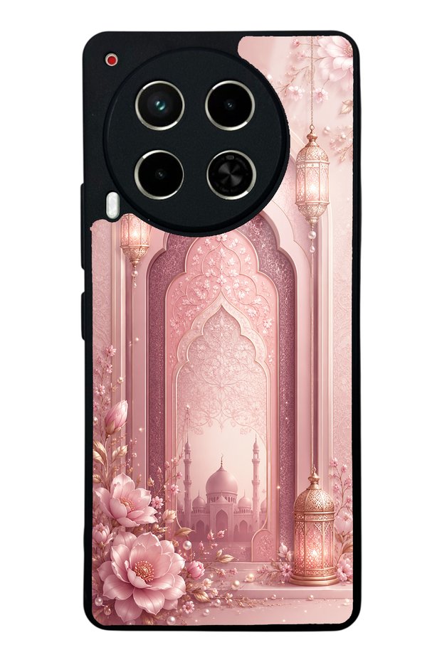 Tecno Camon 30 Blush Palace Garden Design Glossy Phone Case