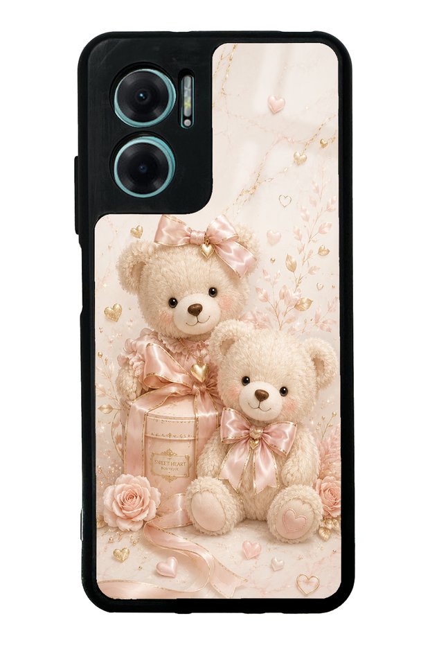 Xiaomi Redmi Note 11E Sweetheart Teddy Design Glossy Phone Case