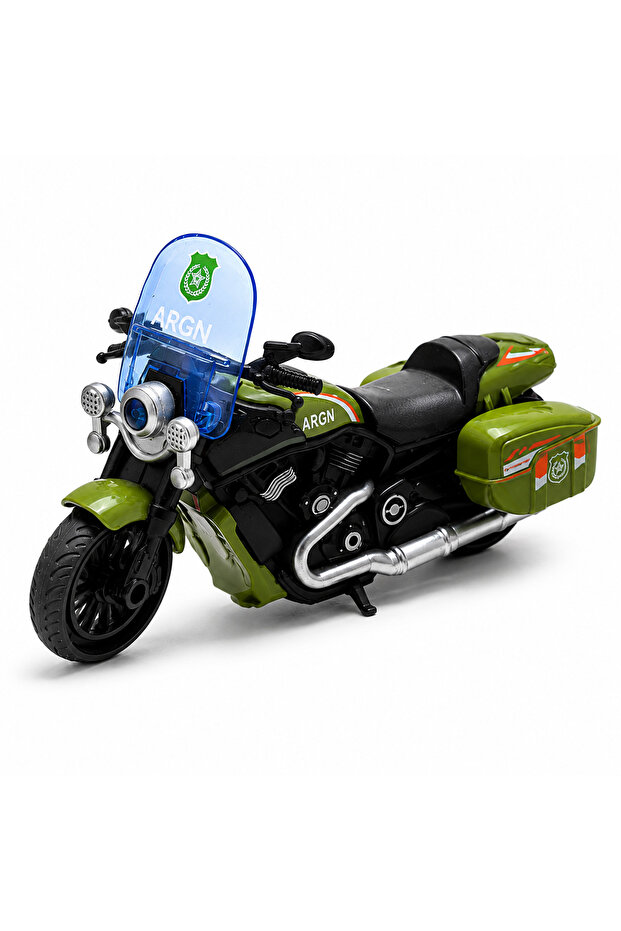 Toy Motorcycle – 12 cm Mini Model Green