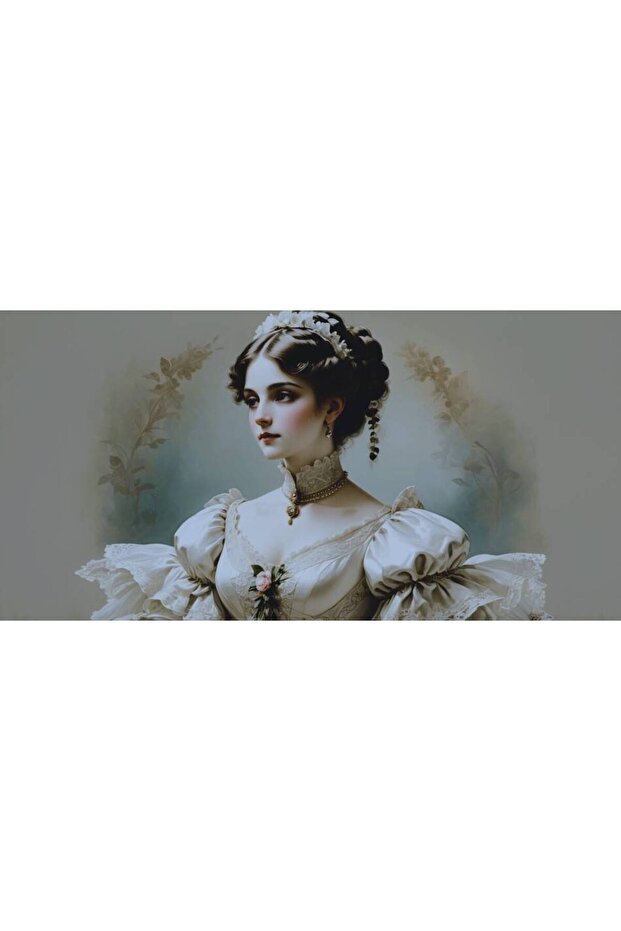 لوحة جدارية فيكتوري - Victorian - 100cm * 50cm