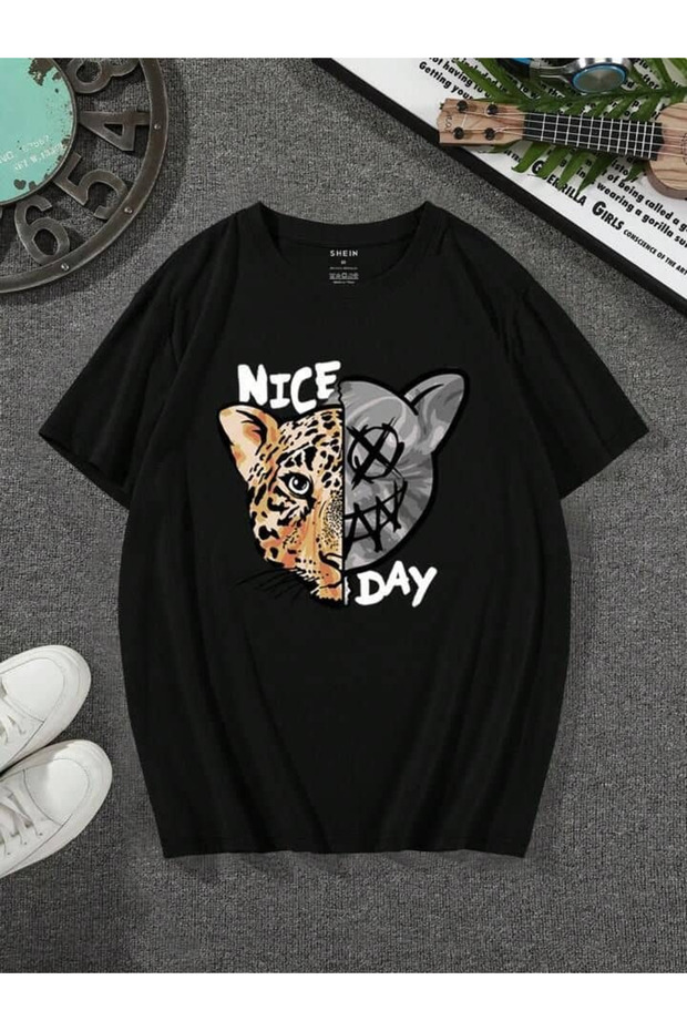 Unisex Printed oversized T-shirt