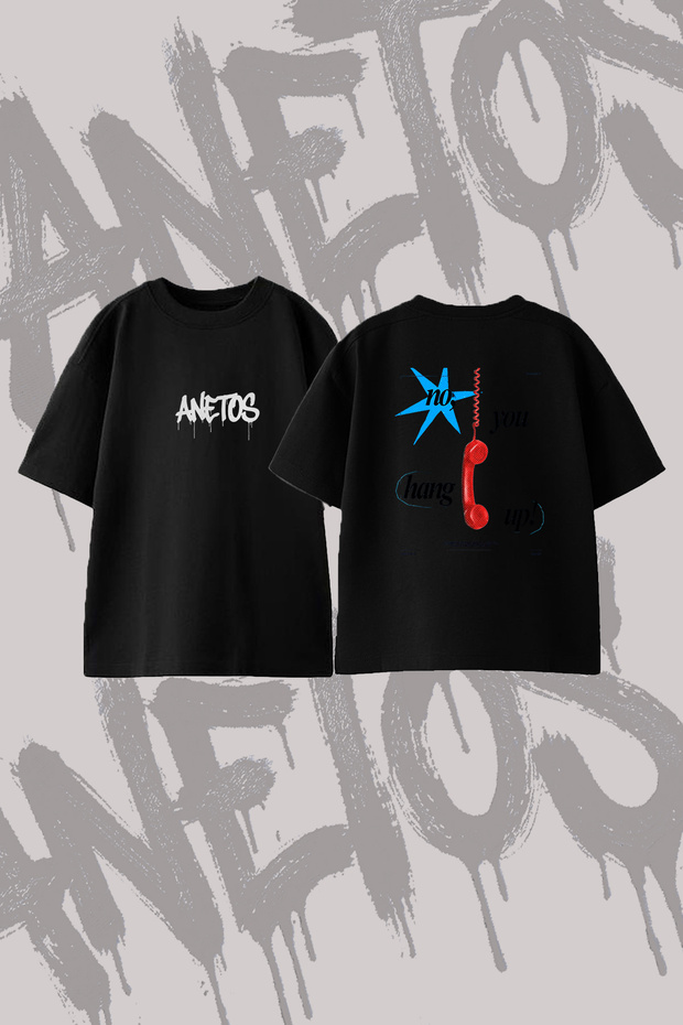Doja Cat Agora Hills Design Back Printed Cotton Black Oversize T-Shirt