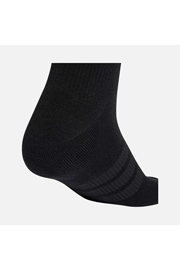 Cushioned Sportswear 3' lü Siyah Çorap - 4