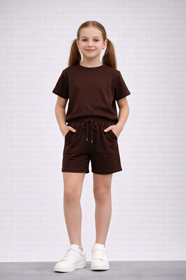 Modal Girls' Suit Summer Collection