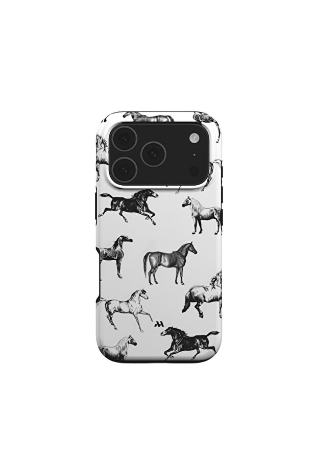 Phone Case Compatible with iPhone 17 PRO Hybrid 2-Layer Hard Shell + Silicone Protective Case -Scratch-Resistant Shockproof Cover Iphone 17 Pro