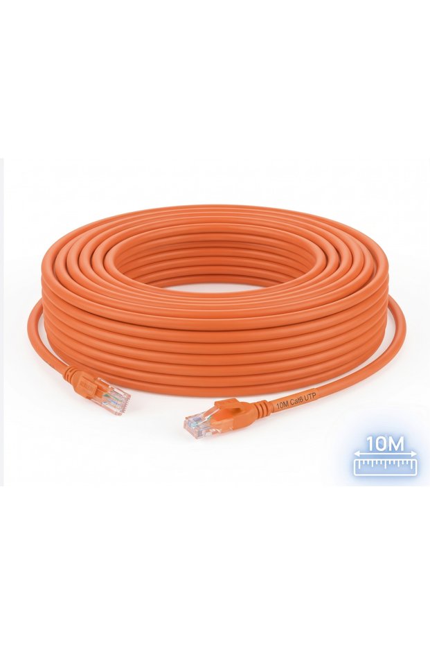 Cat6 Patch Cable 10 Meters Rj45 Ready with Two Ends Stripped 1000 Mbps
