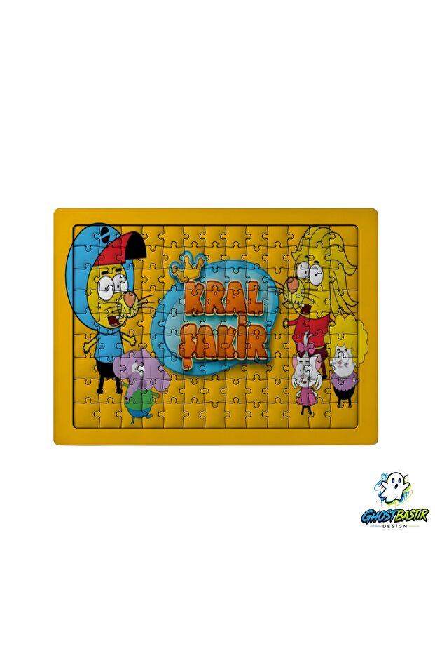 Kral Şakir 99 Piece Standing Puzzle – Decorative Children's Puzzle 0266