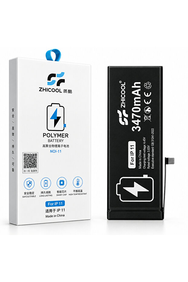 بطارية ايفون 11 سعه مطوره 3470mAh من زيكوول-ZHiCOOL
