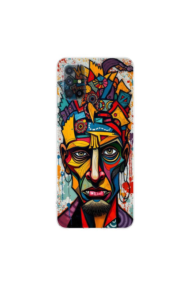 Samsung Galaxy M51 Compatible Table 1 Design Transparent Case