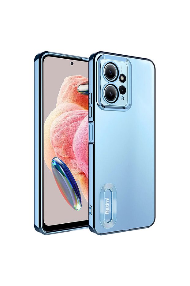 Xiaomi Redmi Note 12 4g Case with Camera Lens Protection Showing Logo Thin Lightweight Vrdr
