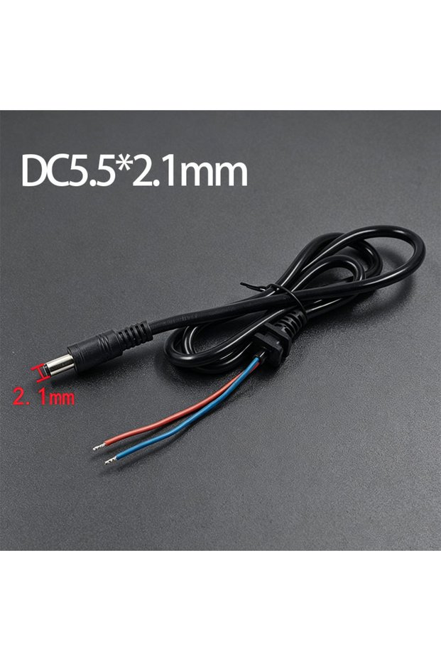 DC5.5x2.1mm 1PC/1Set DC 5.5x2.1/2.5mm Male Female Charging Cable for 36V 48V E-Bike Li-ion Battery E