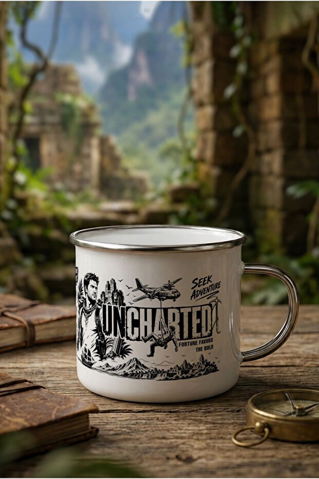 كوب بتصميم خاص مستوحى من لعبة Uncharted