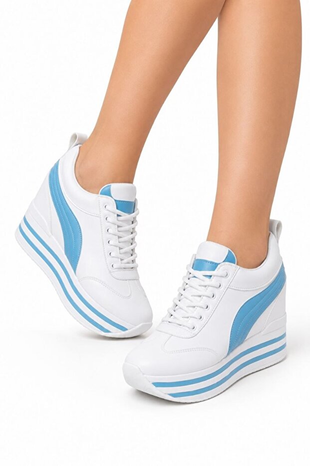 Hidden Heel Women's High Sneakers