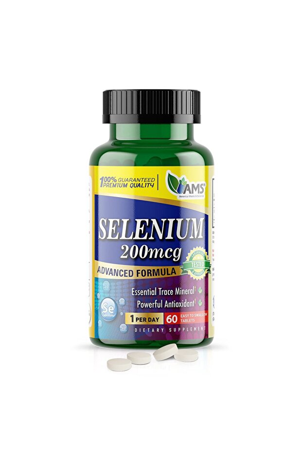 Selenium 200 mcg - 60 Tablets