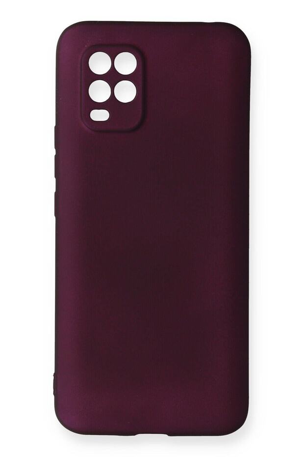 Compatible Case for Xiaomi Mi 10 Lite Yumauask Colorful Flexible Premium Rubber Silicone - Plum