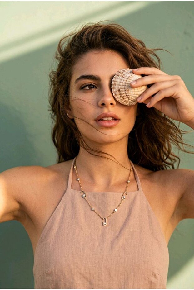 Figured Anti-Tarnish Steel Adjustable Chain Luxury Necklace