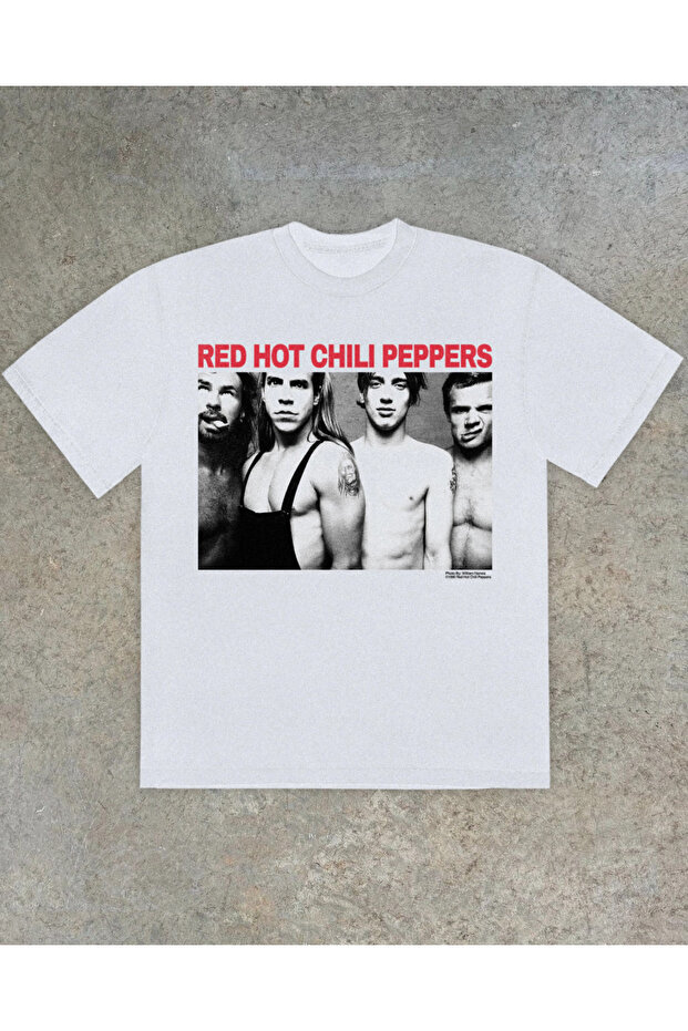 Red Hot Chili Peppers Printed Unisex Oversize T-Shirt
