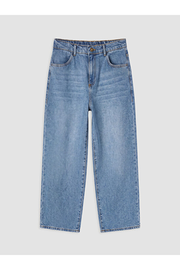 Rmz Gi̇yi̇m Farkiyla Loose Fit Boys' Jean Pants