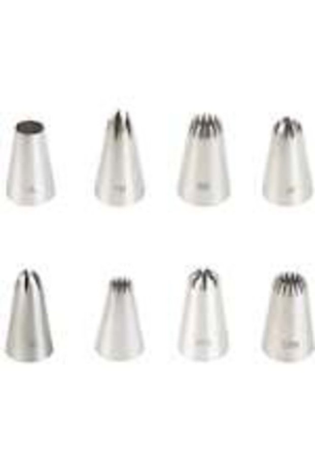 Cake decorating tool Top Bottom Set , 8 pieces