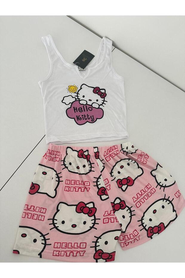 Women's Patterned Printed Shorts Pajama Set