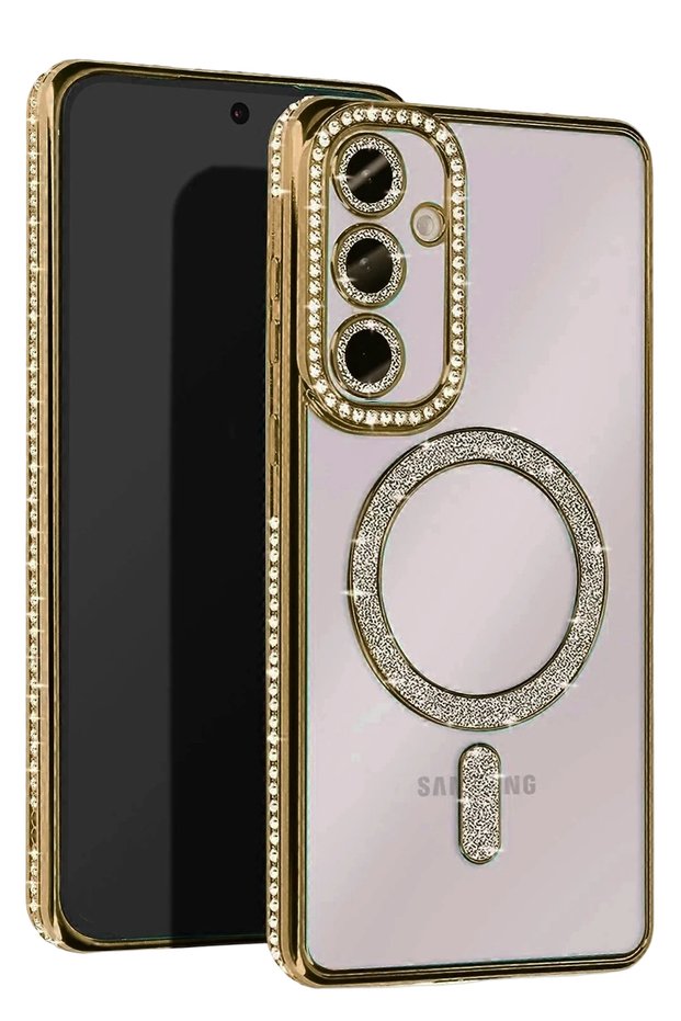 Aconcept Galaxy A35 5g Joke Simli Magneticsafe Case (90256) - Gold