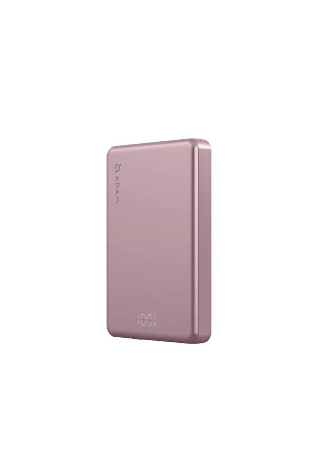 VIONTA L5 Ultra Slim Magnetic Wireless Charging Power Bank Pink- 5000mAh