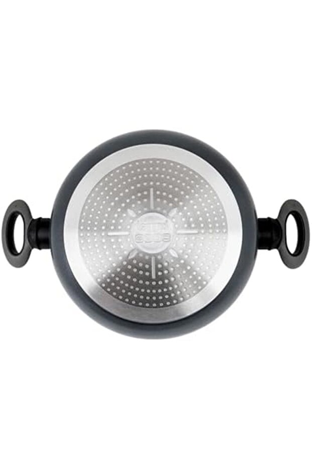 Albemo Titanium 26cm Shallow Pot/Gray 888483