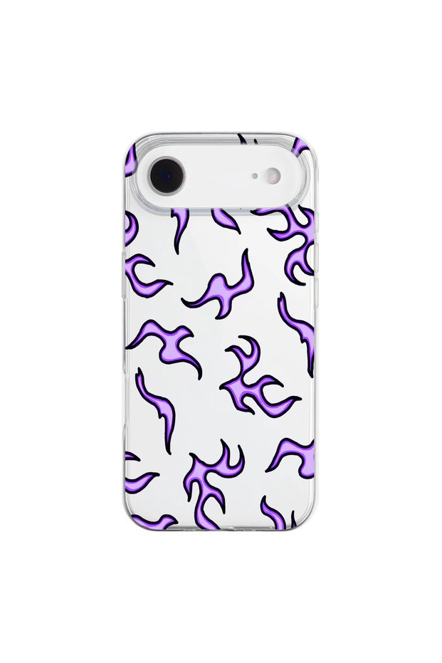 iPhone 17 Air Compatible Wallpaper 3 Design Transparent Case