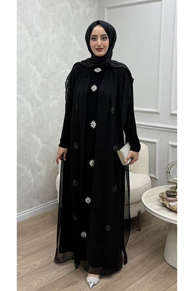 Lina Evening Dress Black