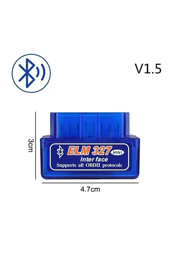 جهاز كشف أعطال السيارات ELM327 OBD 2 الإصدار 1.5، واجهة متوافقة مع تقنية البلوتوث، الإصدار 2.1 و 1.5، أداة تشخيص أعطال السيارات ELM OBD2 II