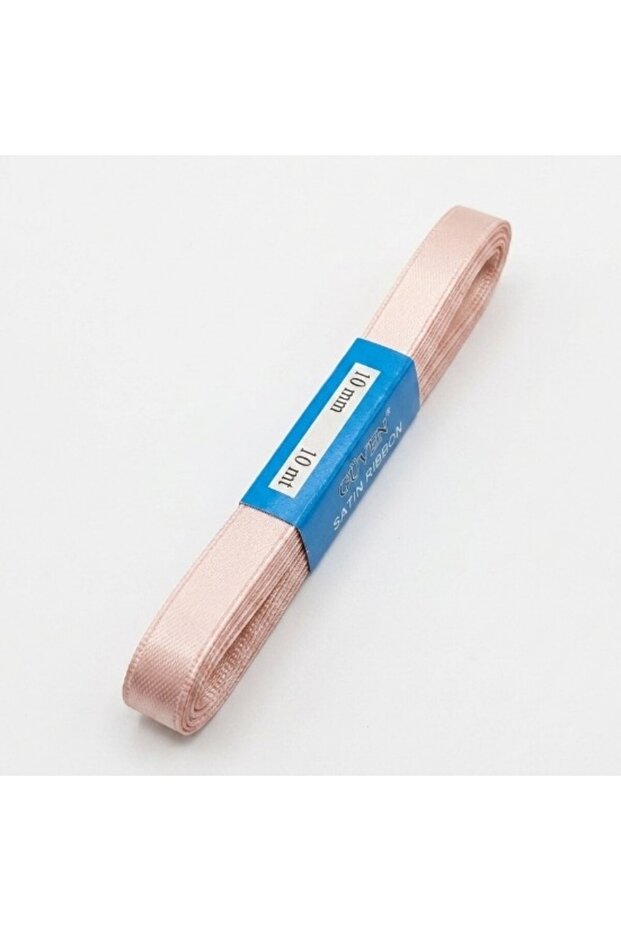 Ribbon Light Powder Pink 1 cm 10 Meters