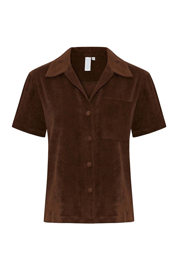 Ruth Terry Towel Shirt Brown