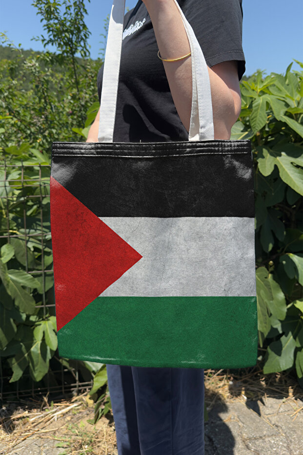 Palestine V2 Double-Sided Summer and Winter Canvas Print Tote Bag
