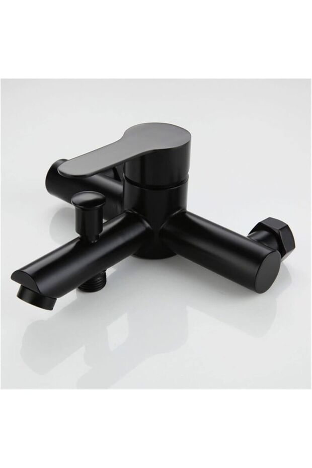 304 stainless steel wall-mounted shower faucet, three-way bathtub faucet, hot and cold water mixing faucet, nozzle faucet