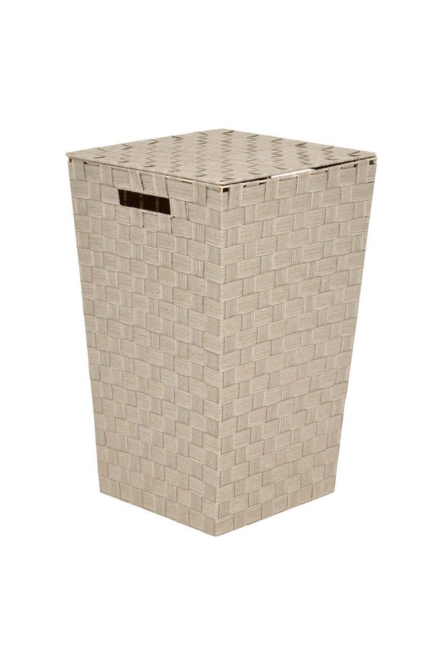 Coș de rufe, 50L, Bej - Lise