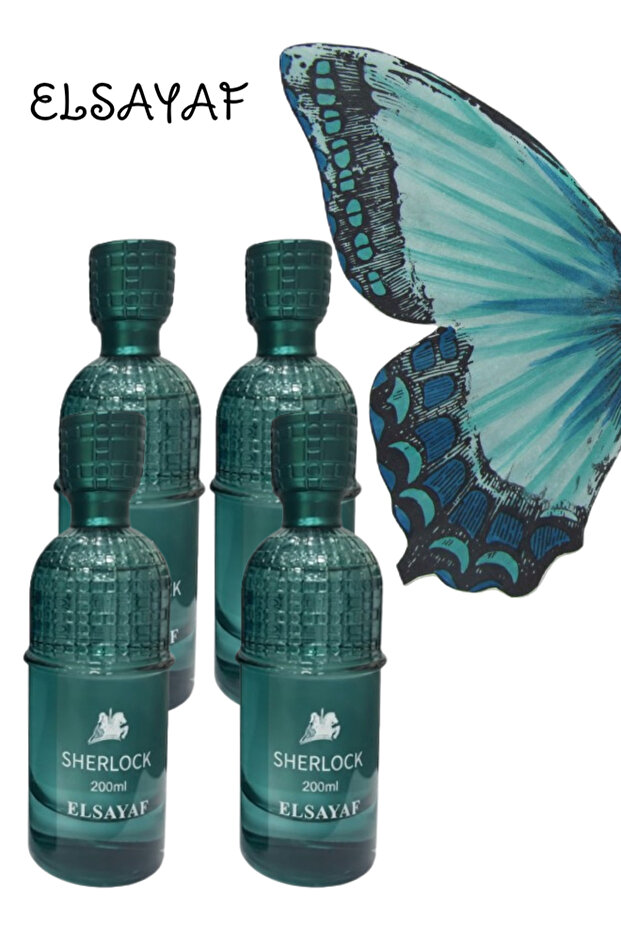 4 قطع من عطر شيرلوك 200 مل
