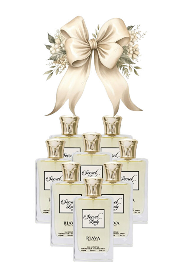 8 قطع من عطر سيكريت ليدي 100 مل