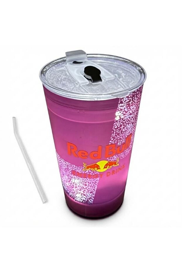 energy drink custom tumbler cup with straw
